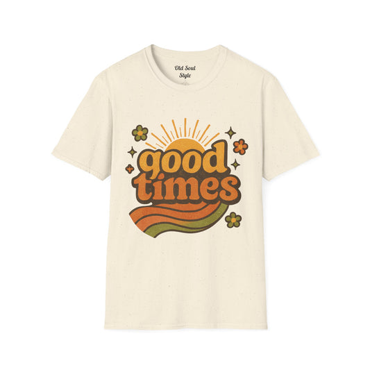 Good Times Equal Fun Times T-Shirt — Summer Retro Graphic Tee