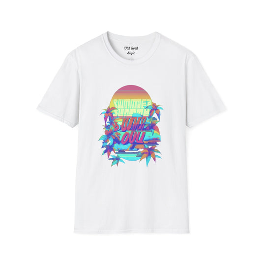 Summer Beach Days T-Shirt — Perfect for Brunch & Bar Evenings