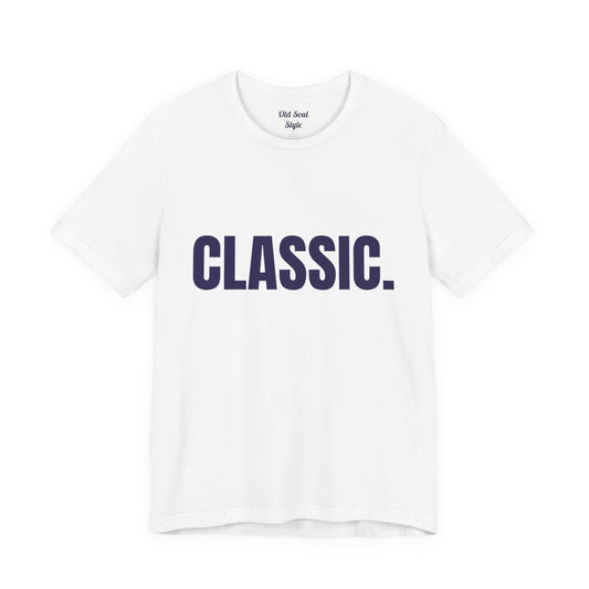 Classic Basic Tee — Clean & Timeless Short Sleeve T-Shirt