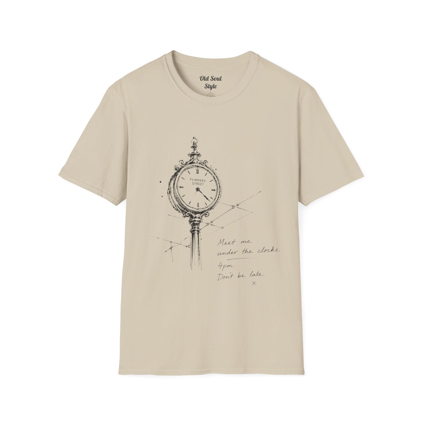 Meet  Me Under the Clocks Tee