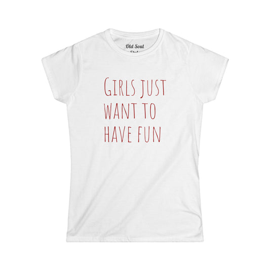 Just Here For Fun Tee