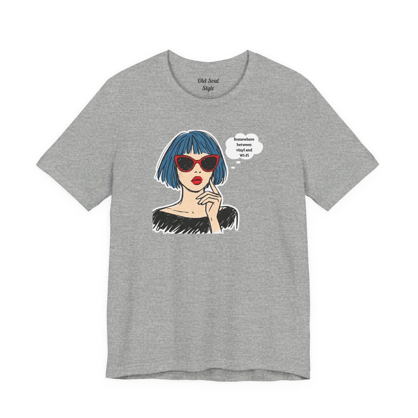 Vinyl and Wi-Fi Tee