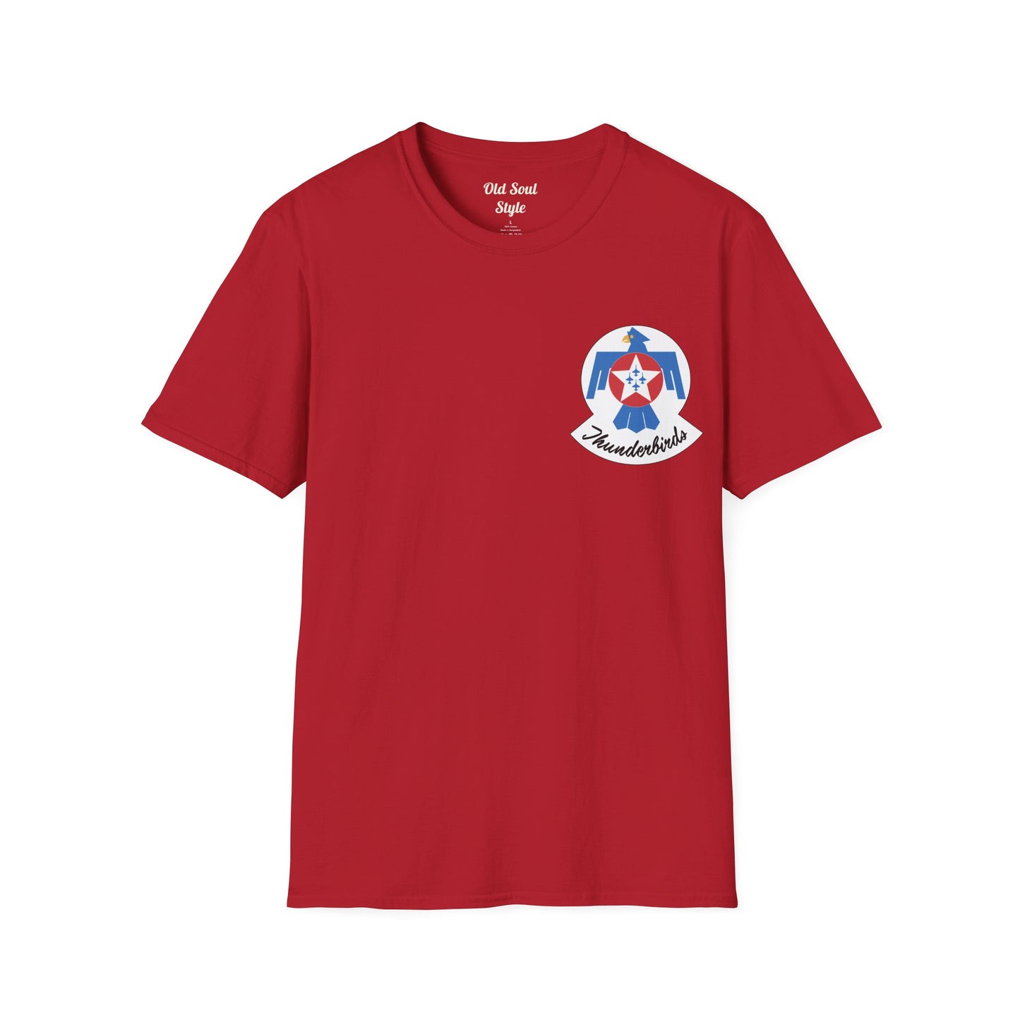 Thunderbirds Logo  — Retro Aviation Emblem Tee