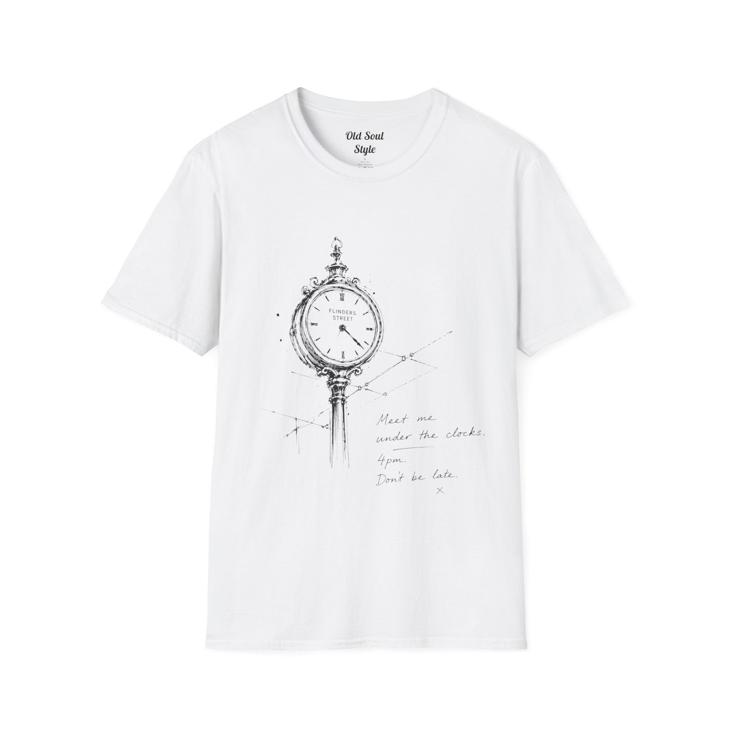 Meet  Me Under the Clocks Tee