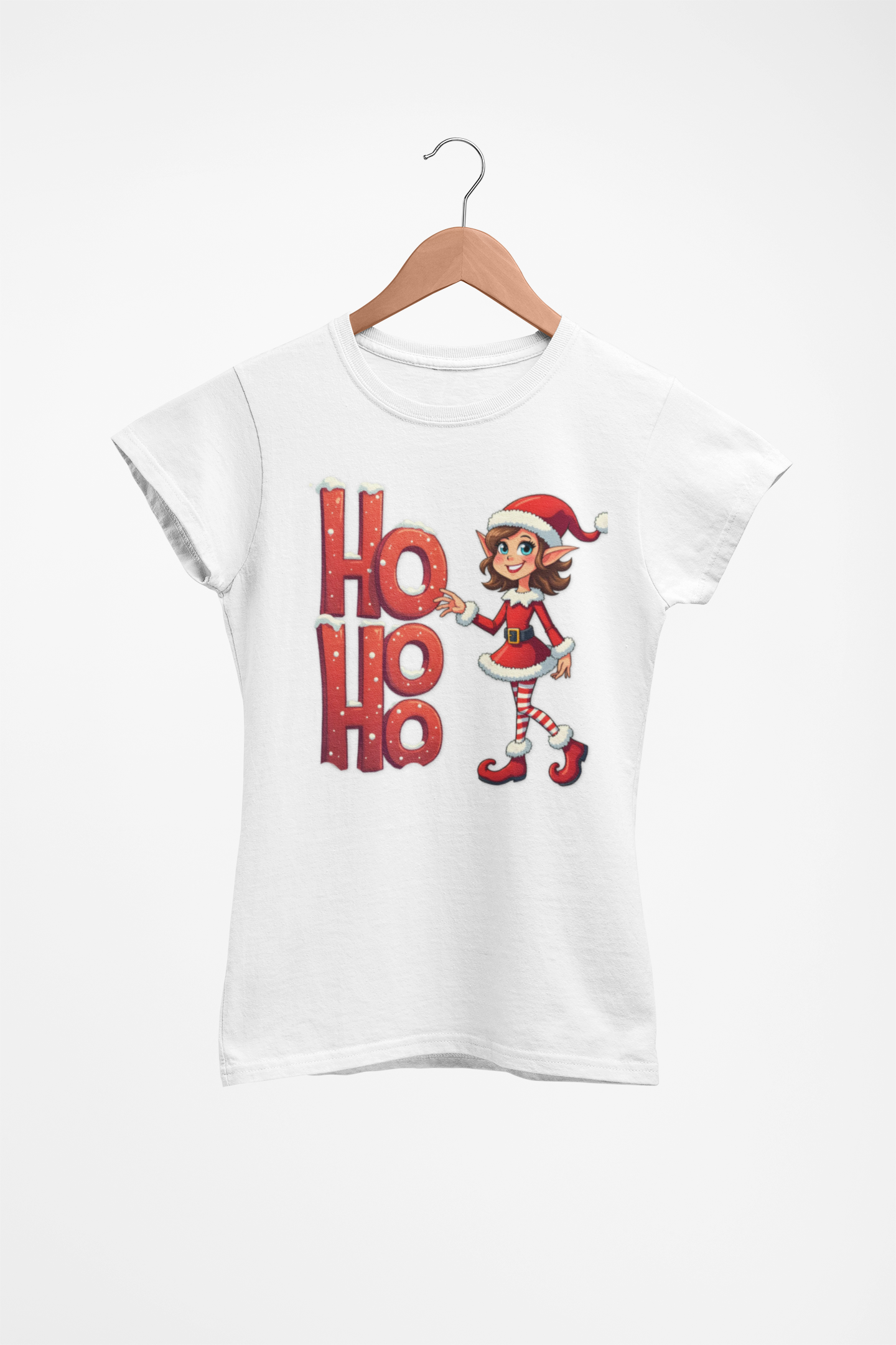 HO HO HO Christmas T-Shirt — Festive Holiday Tee