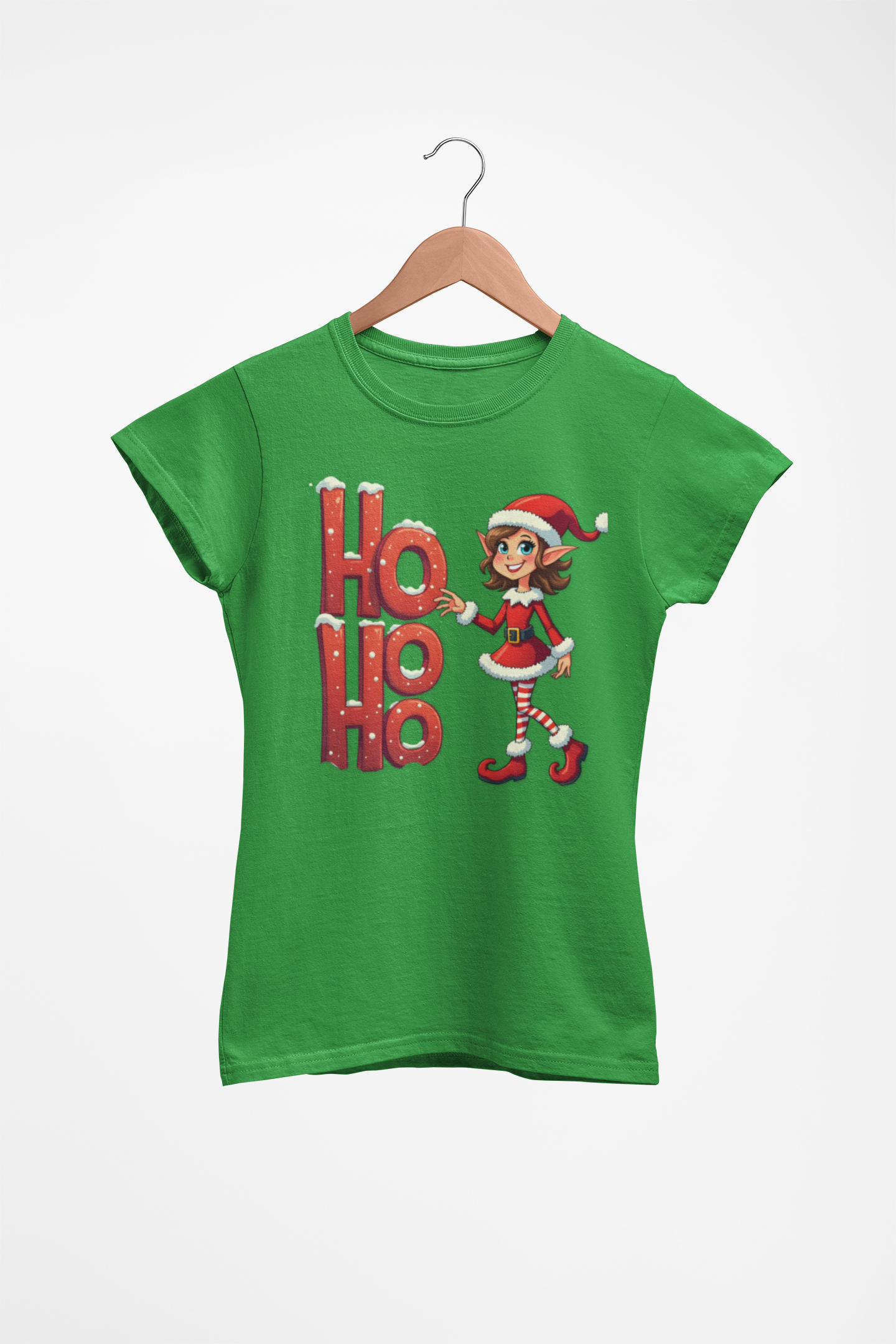 HO HO HO Christmas T-Shirt — Festive Holiday Tee