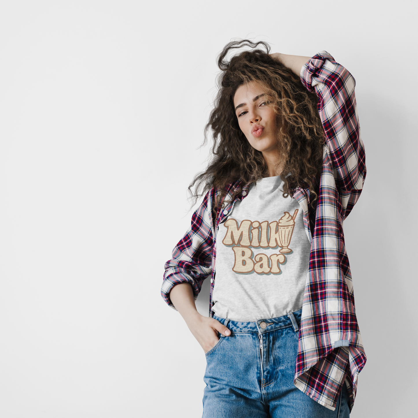 Cheeky 'My Milkshake Brings All the Boys to the Yard' T-Shirt