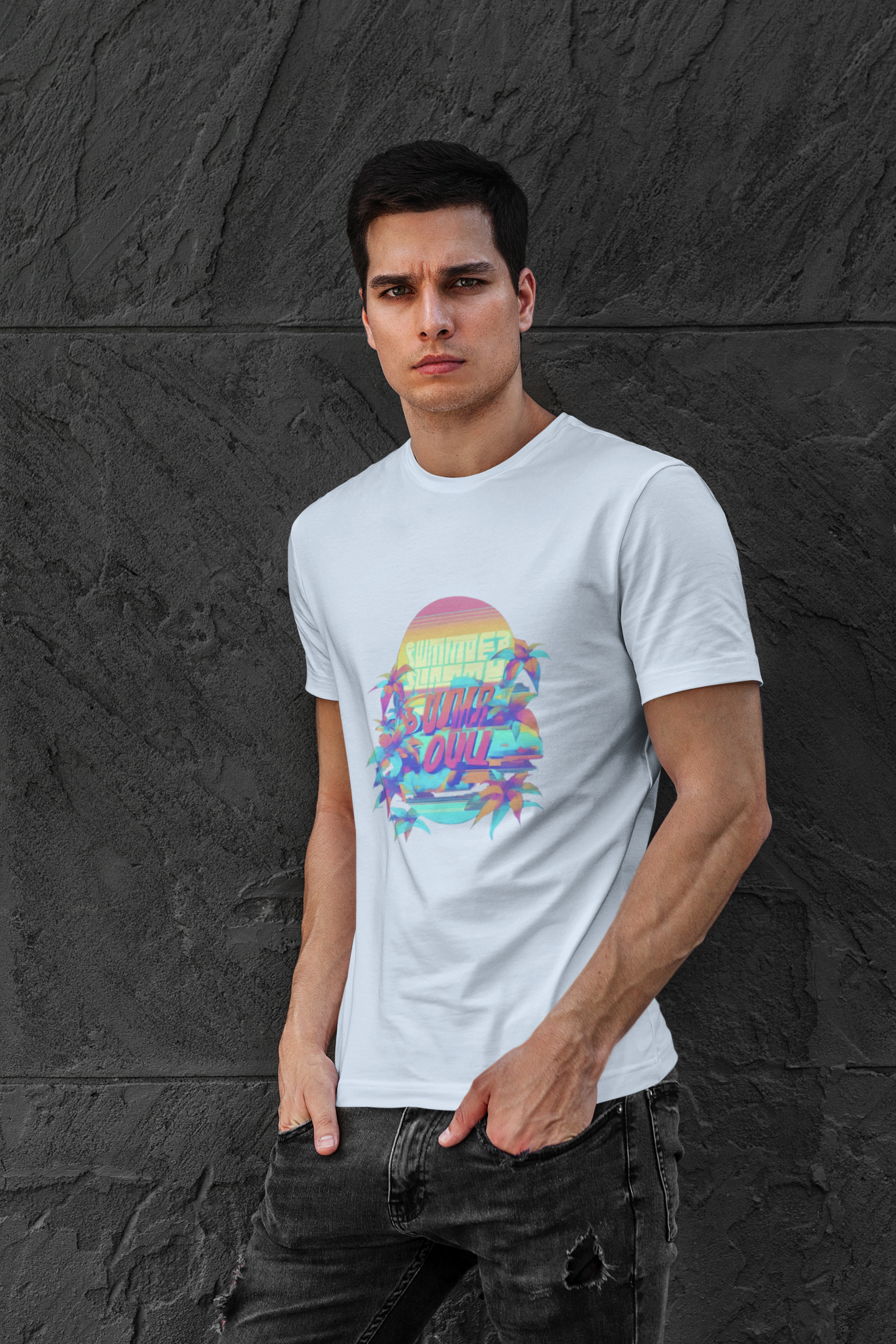 Summer Beach Days T-Shirt — Perfect for Brunch & Bar Evenings