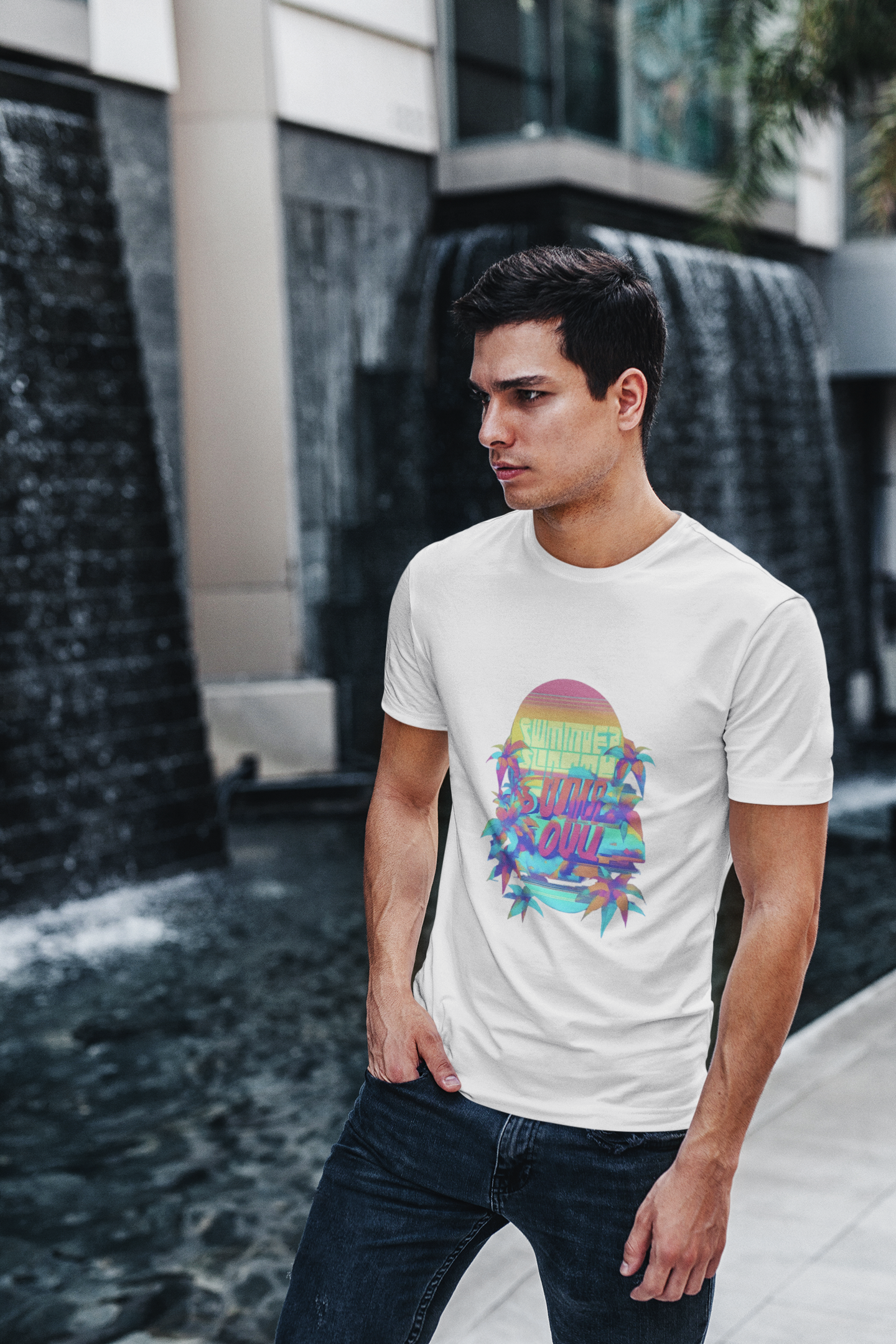 Summer Beach Days T-Shirt — Perfect for Brunch & Bar Evenings