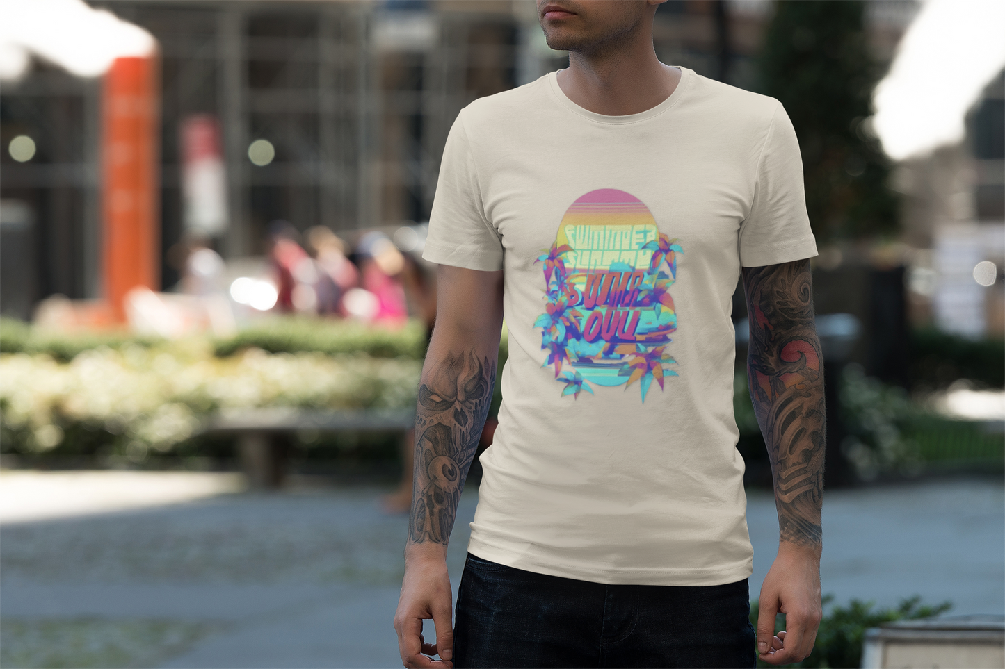 Summer Beach Days T-Shirt — Perfect for Brunch & Bar Evenings