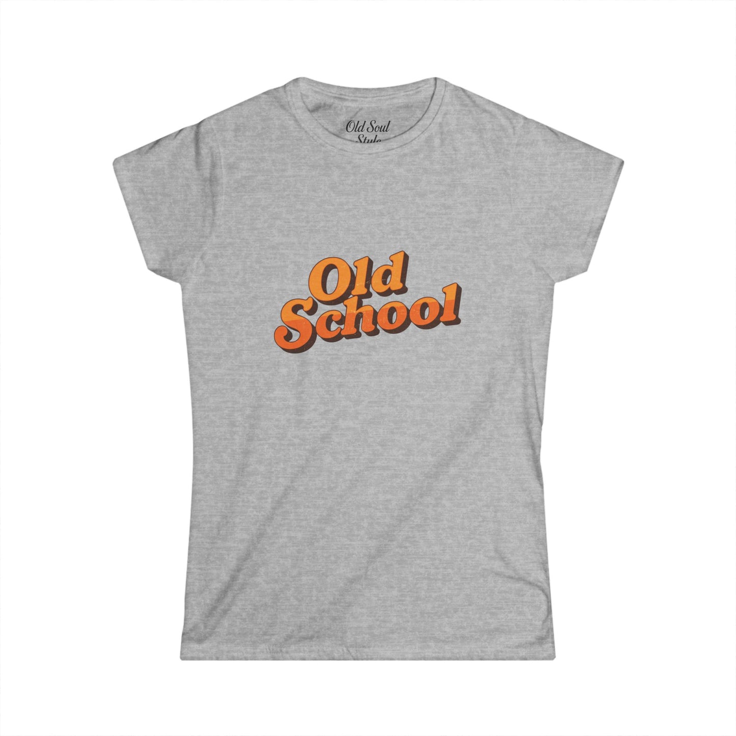 Vintage Old School Women's Tee — Classic Retro Style