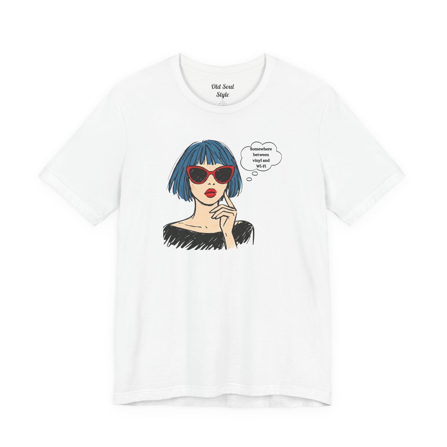 Vinyl and Wi-Fi Tee