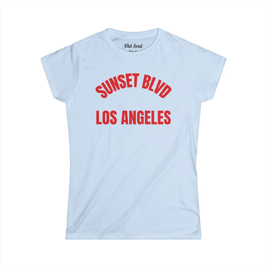 Sunset Blvd Tee