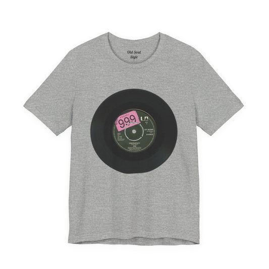 Vintage Record-Spinning Tee — "When the Record Would Spin All Afternoon"