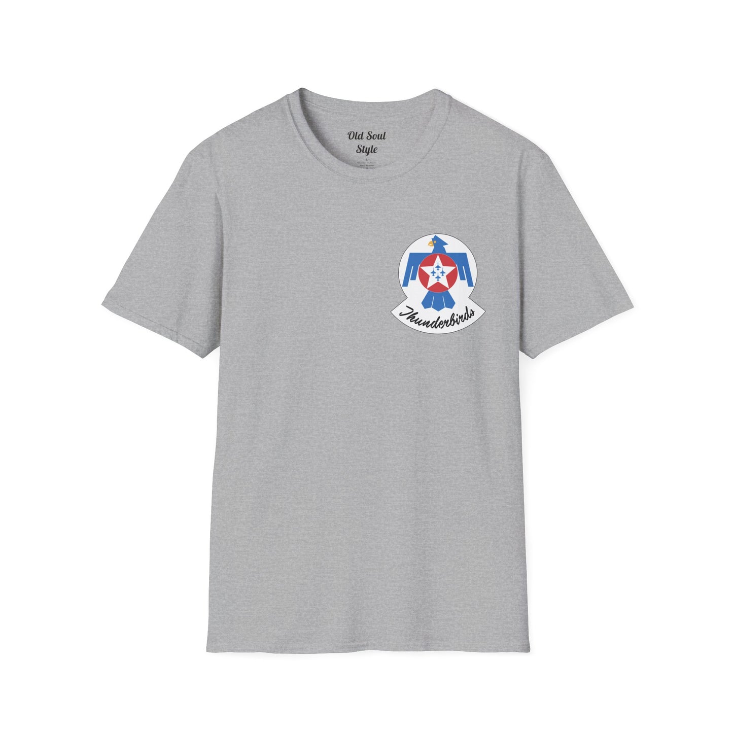 Thunderbirds Logo  — Retro Aviation Emblem Tee