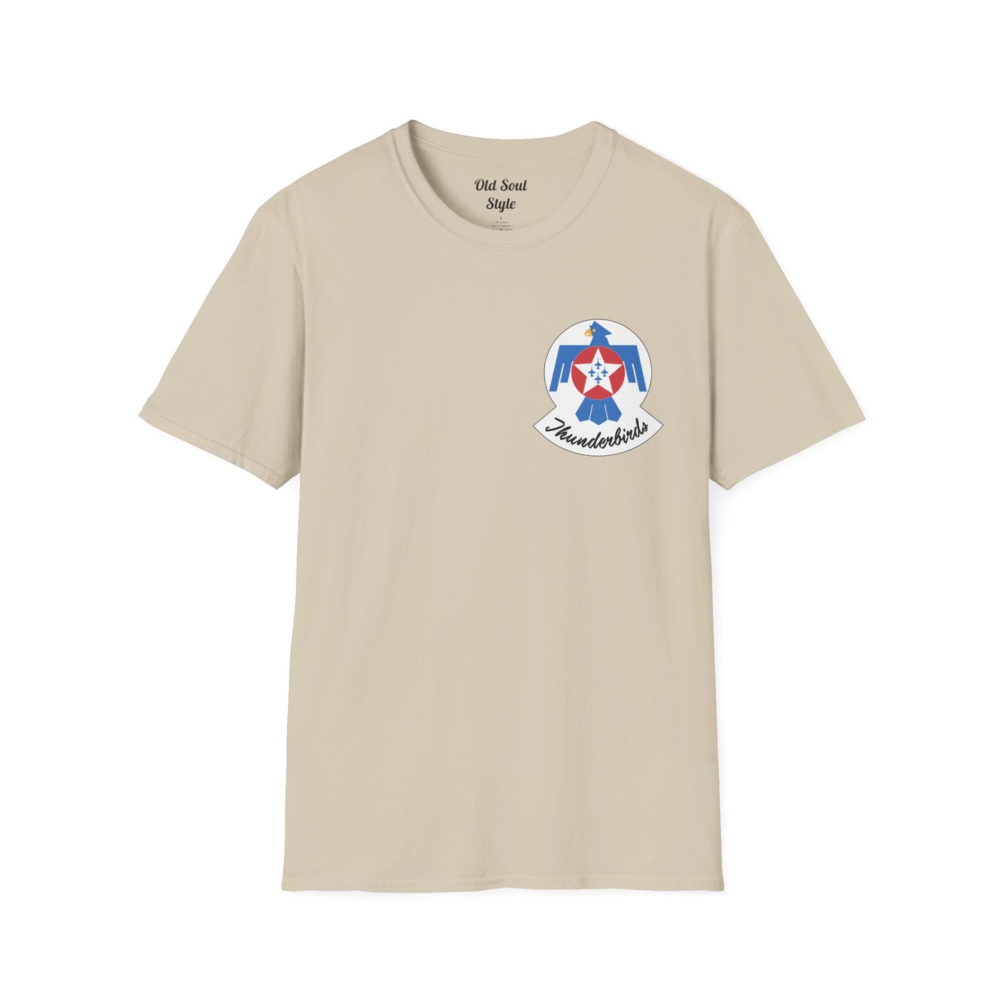 Thunderbirds Logo  — Retro Aviation Emblem Tee