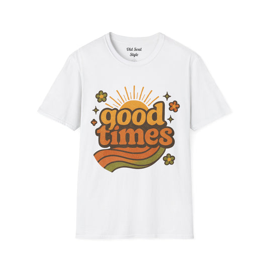 Good Times Equal Fun Times T-Shirt — Summer Retro Graphic Tee