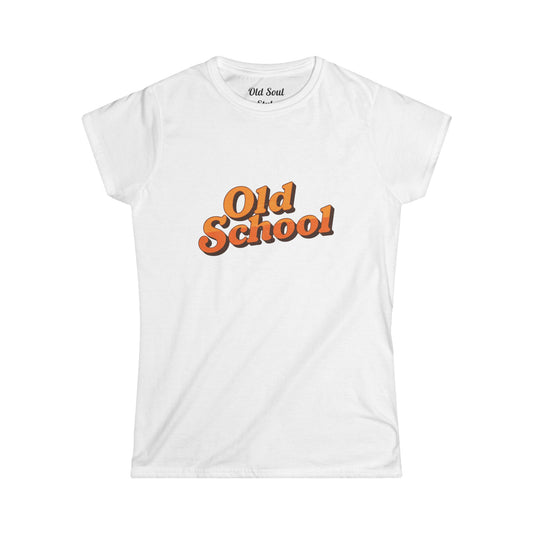 Old School Women's Tee — Classic Retro Style