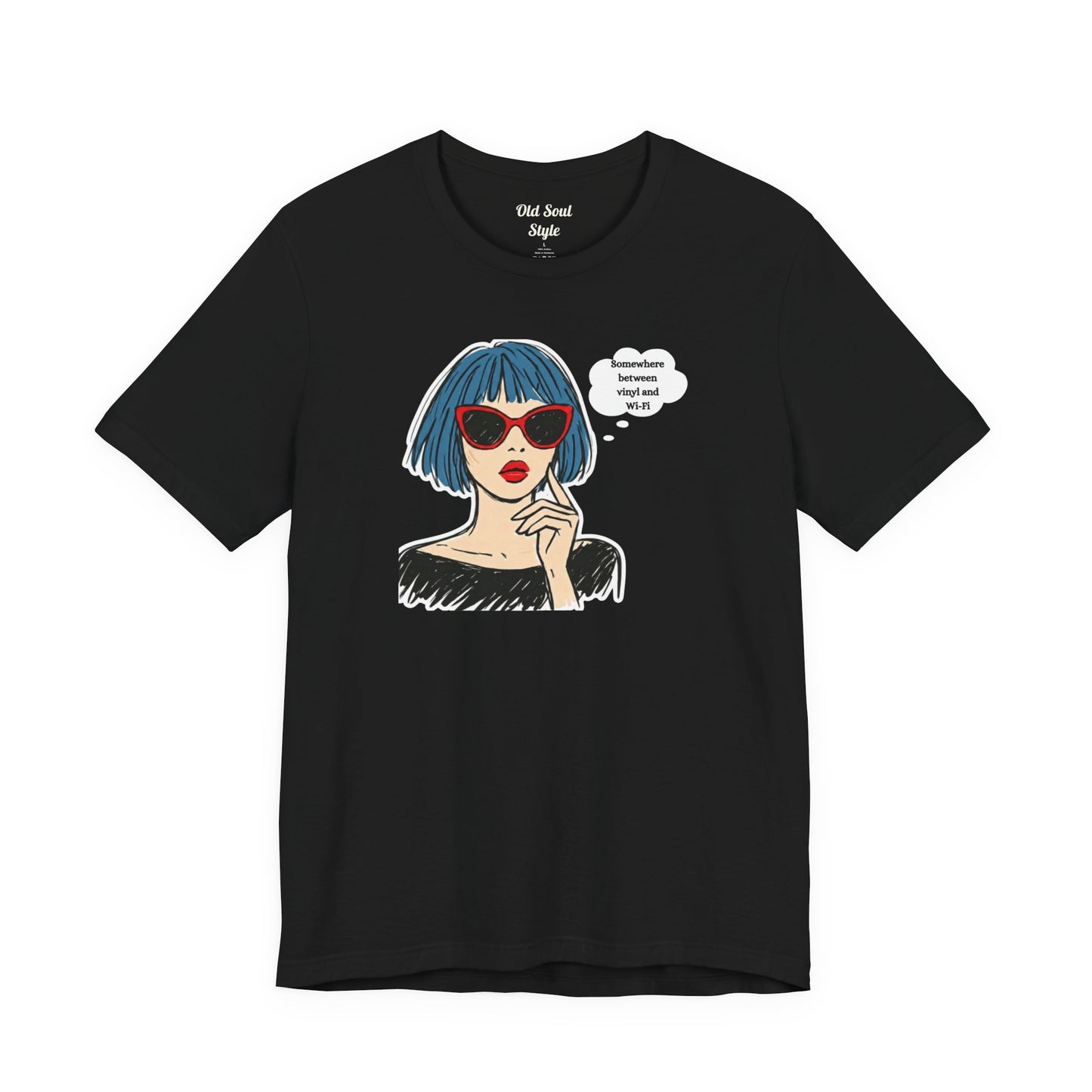 Vinyl and Wi-Fi Tee