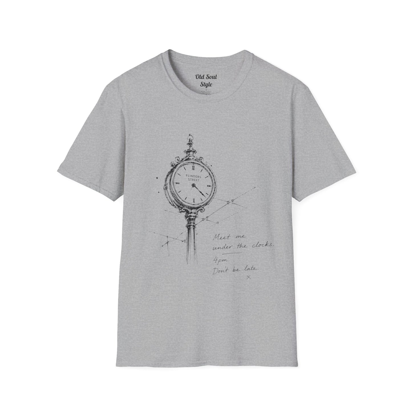 Meet  Me Under the Clocks Tee