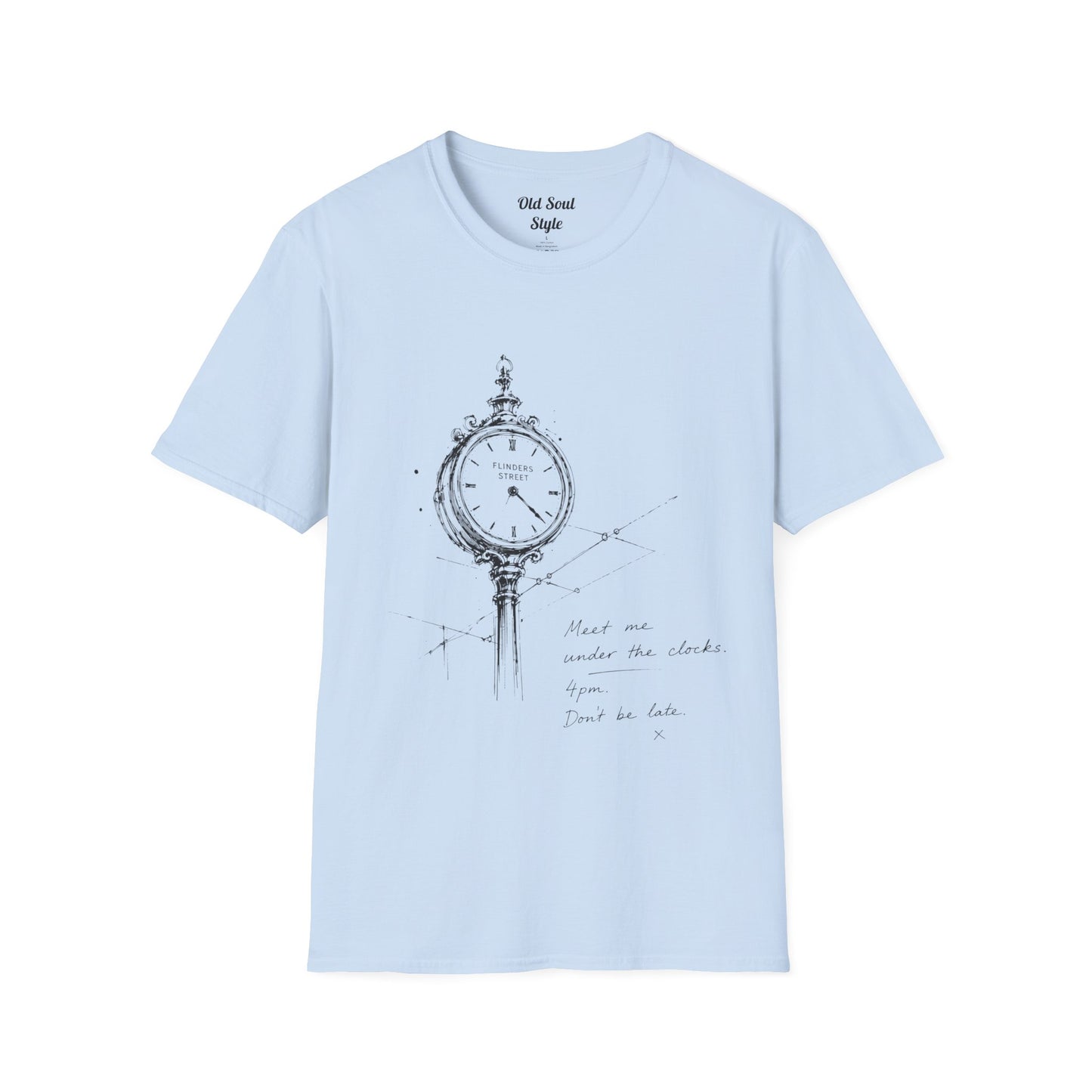 Meet  Me Under the Clocks Tee