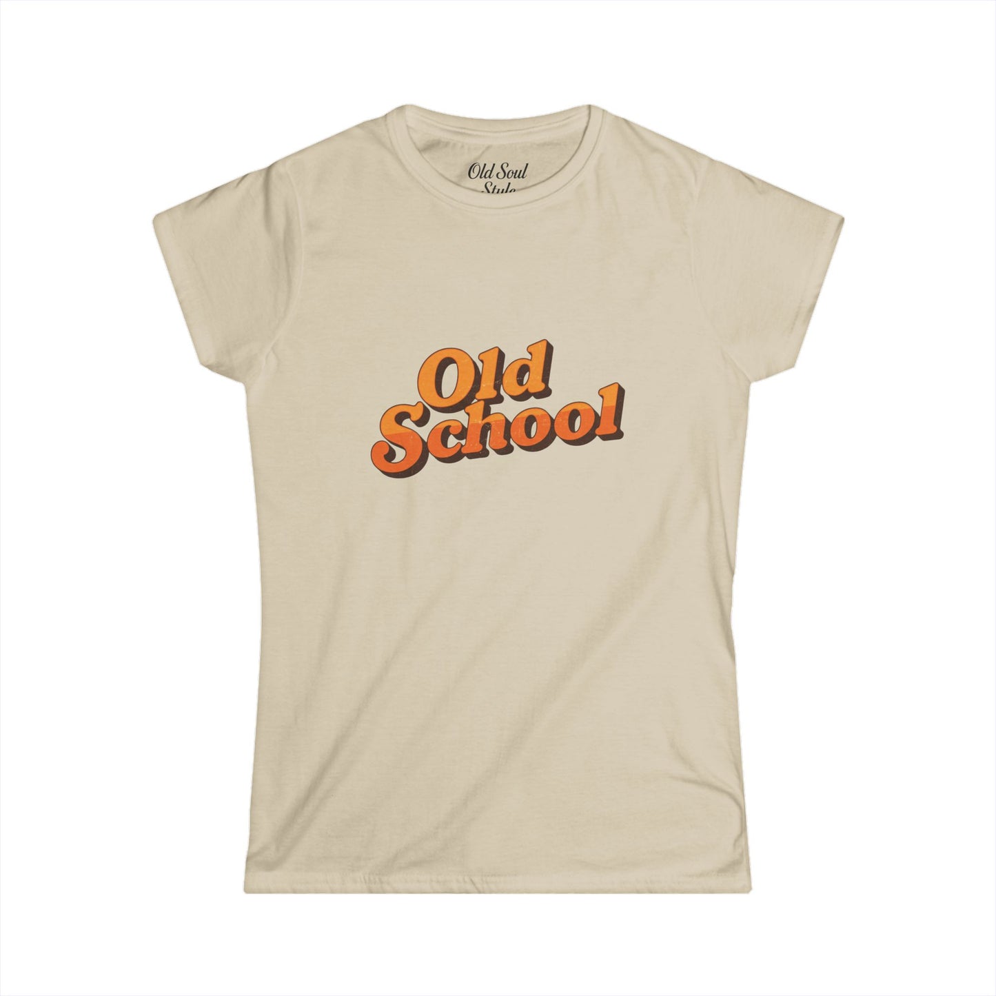 Vintage Old School Women's Tee — Classic Retro Style