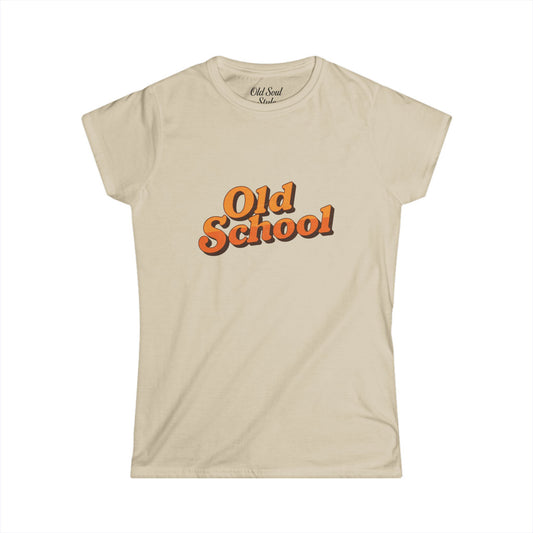 Vintage Old School Women's Tee — Classic Retro Style